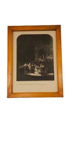 Vintage framed pages of - 5,